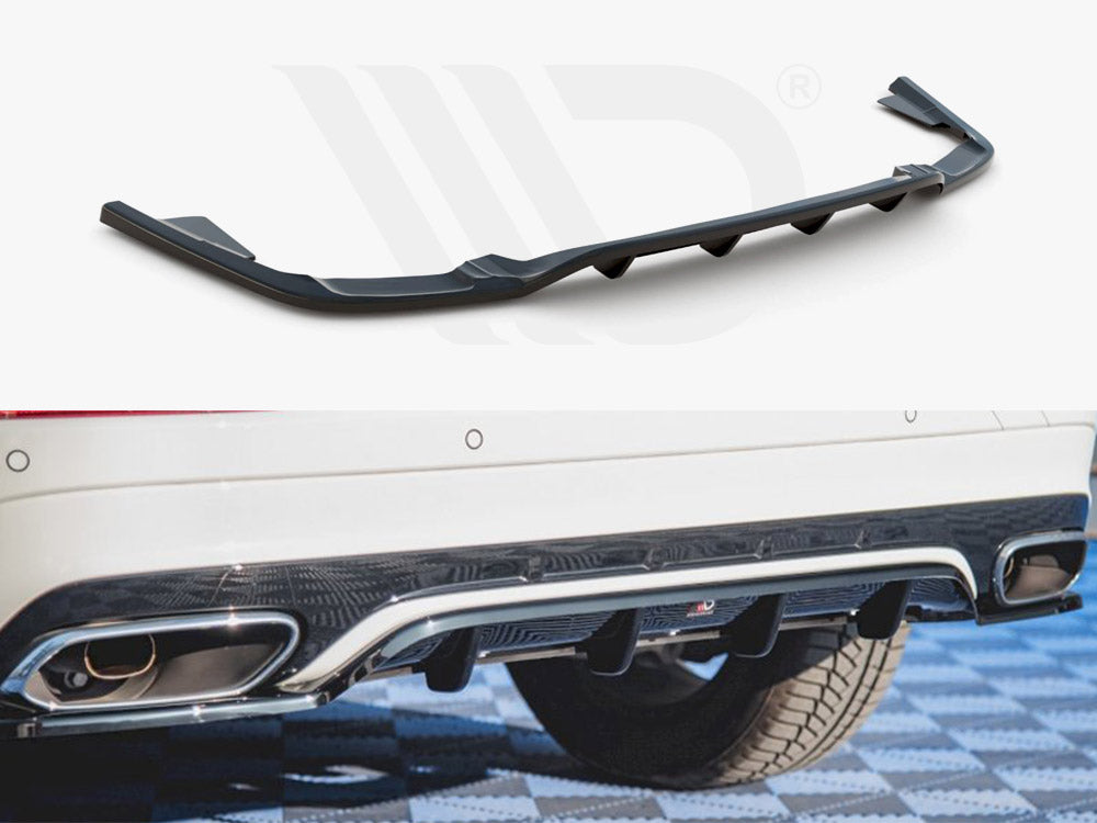 Central Rear Splitter (Vertical Bars) Volvo XC60 Mk2 R-Design