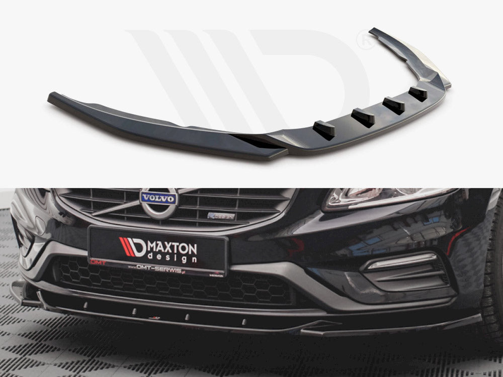 Front Splitter V2 Volvo S60 R-design MK2 (2014-2018)