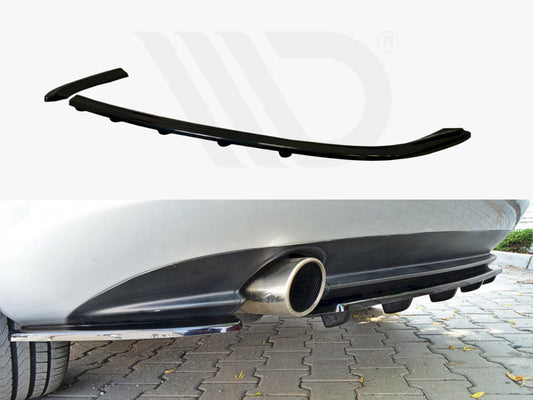 Central Rear Splitter Alfa Romeo 159 (With Vertical Bars)