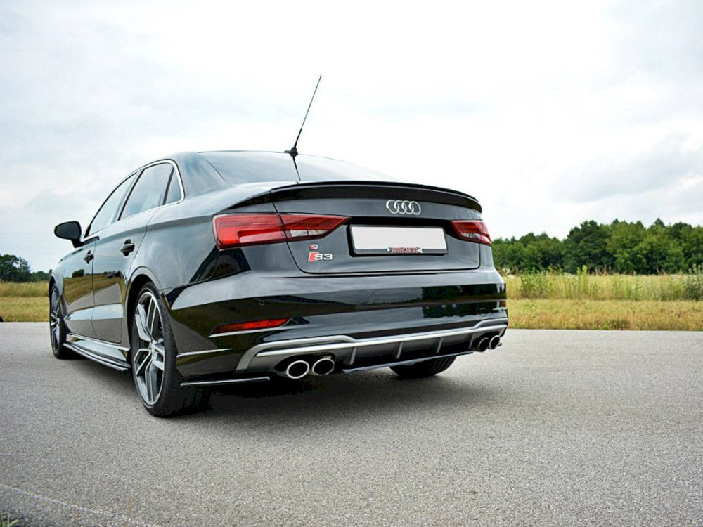 Central Rear Splitter Audi S3 8V FL Sedan (2017-)