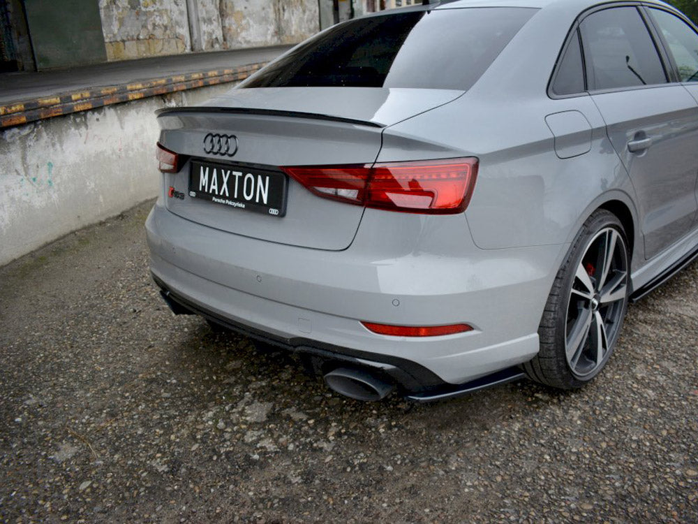 Rear Side Splitters Audi RS3 8V Facelift Sedan (2017-2020)