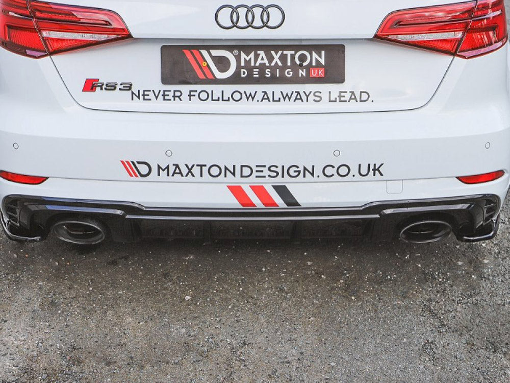 Rear Side Splitters Audi RS3 8V Facelift Sportback