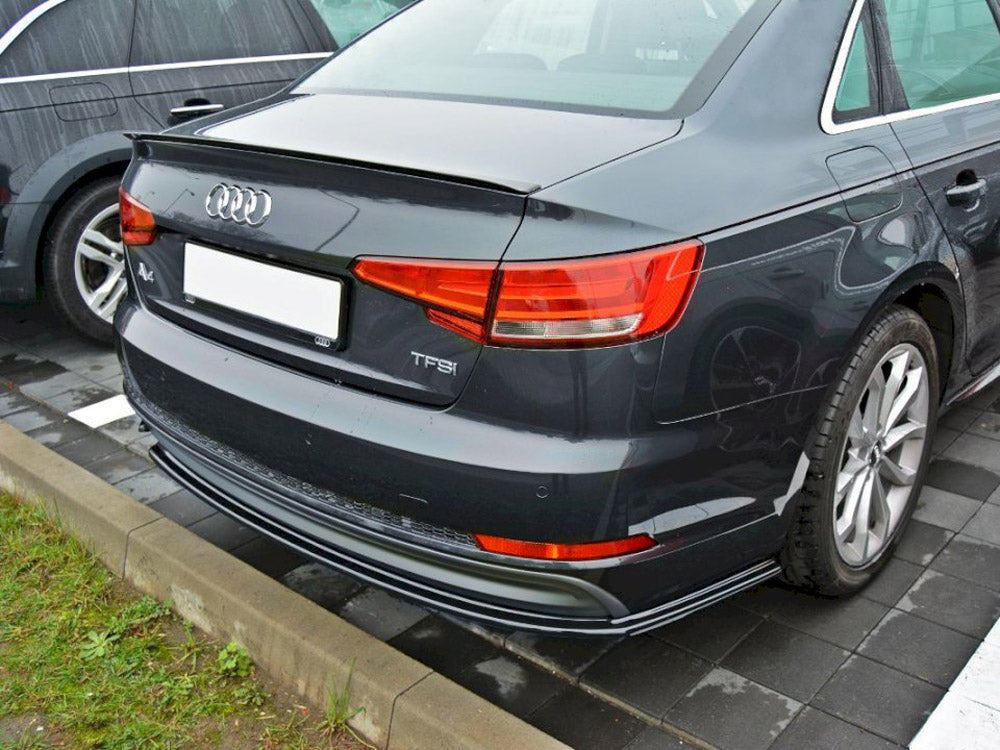 Rear Splitter Audi A4 B9 S-Line Sedan