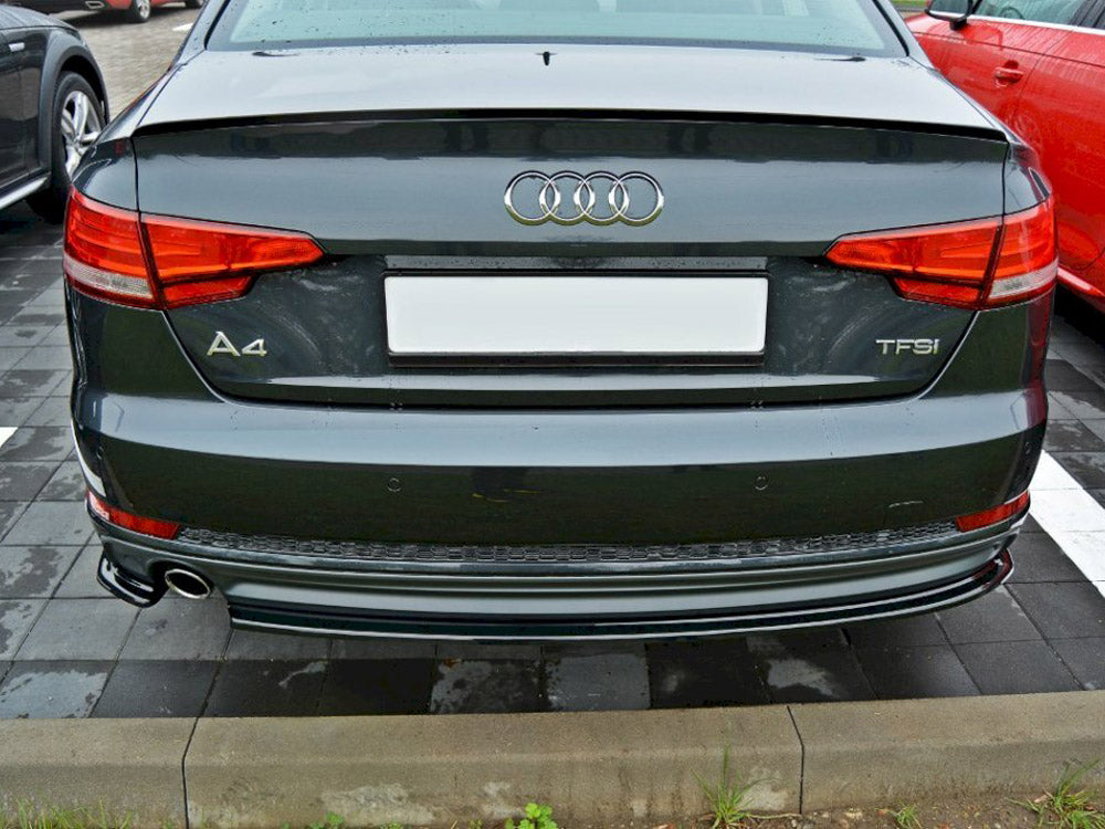 Rear Splitter Audi A4 B9 S-Line Sedan