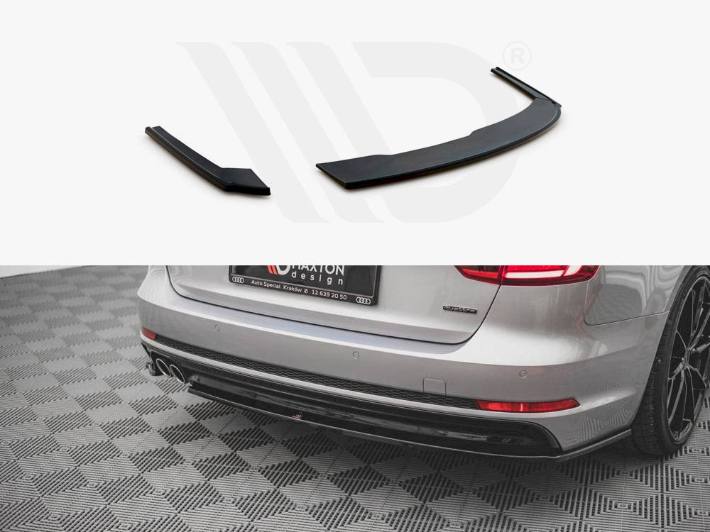 Rear Side Splitters V.2 Audi A4 S-Line B9