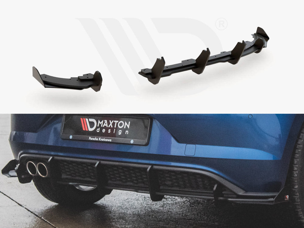 Street PRO Rear Valance + Flaps VW Polo GTI Mk6