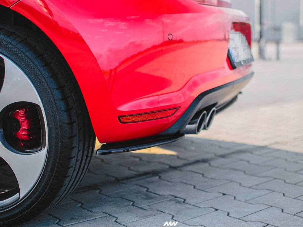 Rear Side Splitters Volkswagen Polo Mk5 GTI 6R Pre-Facelift (2009-2014)