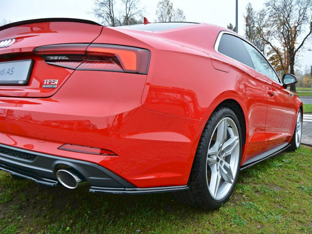 Rear Side Splitters Audi A5 F5 S-Line Coupe (2016-)