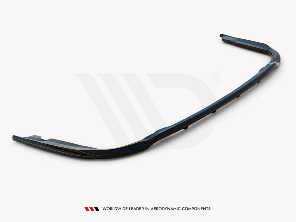 Central Rear Splitter (Vertical Bars) Toyota Avensis Wagon Mk3 Facelift