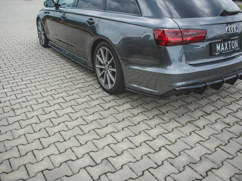 Rear Side Splitters Audi S6 / A6 S-Line / A6 C7 FL