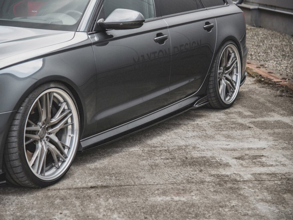 Side Skirts Diffusers Audi S6 / A6 S-Line / A6 C7 Facelift