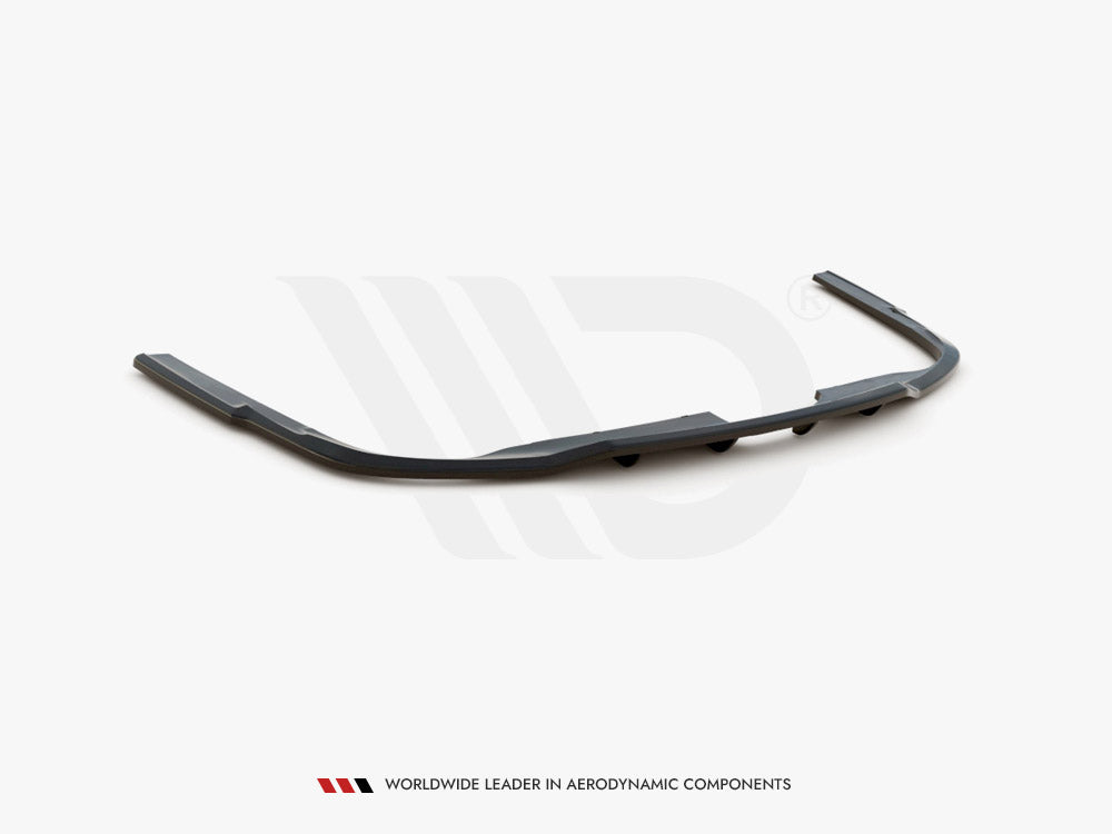 Central Rear Splitter (Vertical Bars) Audi A6 S-Line C8