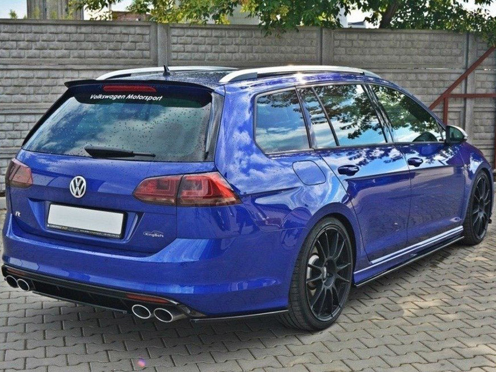 Rear Side Splitters VW Golf R Mk7 Estate