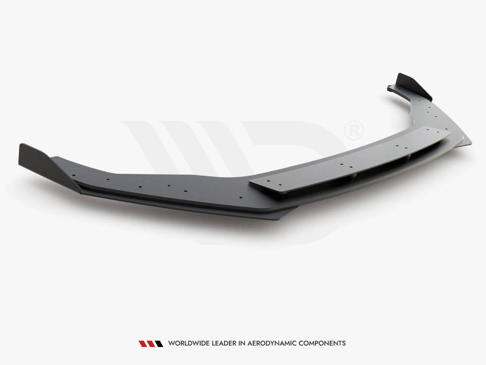 Street PRO Front Splitter + Flaps VW Golf 7 R / R-Line Facelift