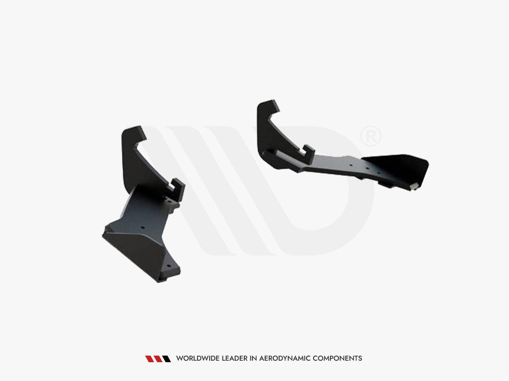 Street PRO Rear Side Splitters + Flaps VW Golf 7 R Facelift