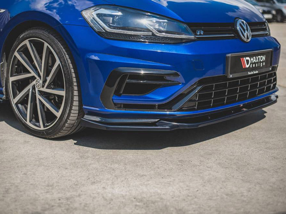 Front Splitter V.9 VW Golf 7 R / R-Line Facelift