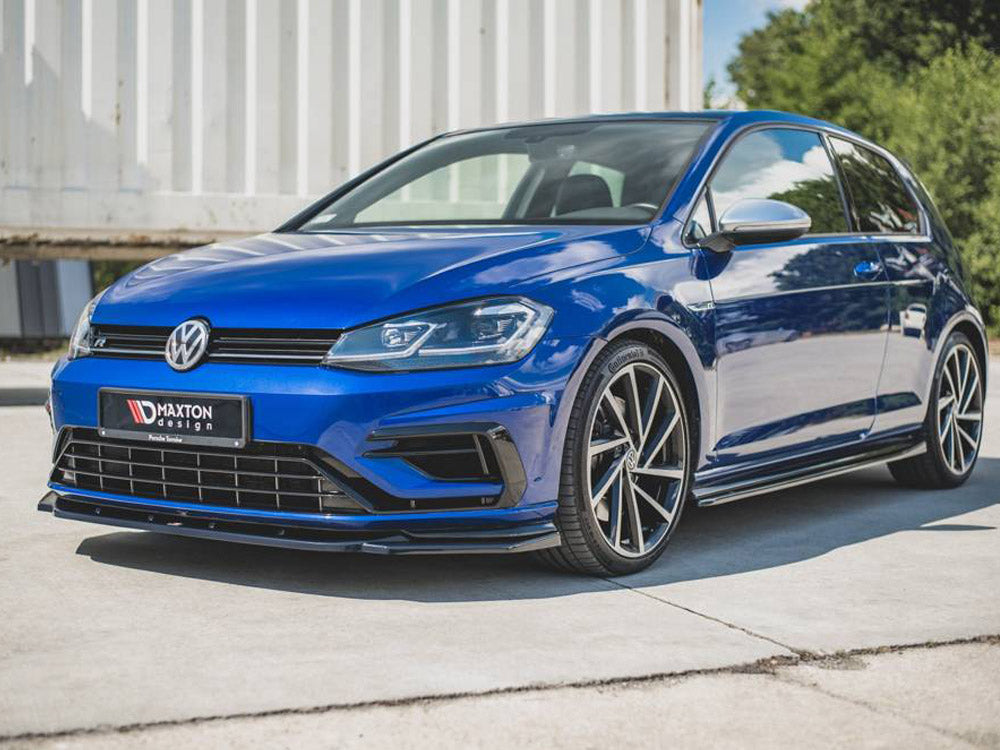 Front Splitter V.9 VW Golf 7 R / R-Line Facelift