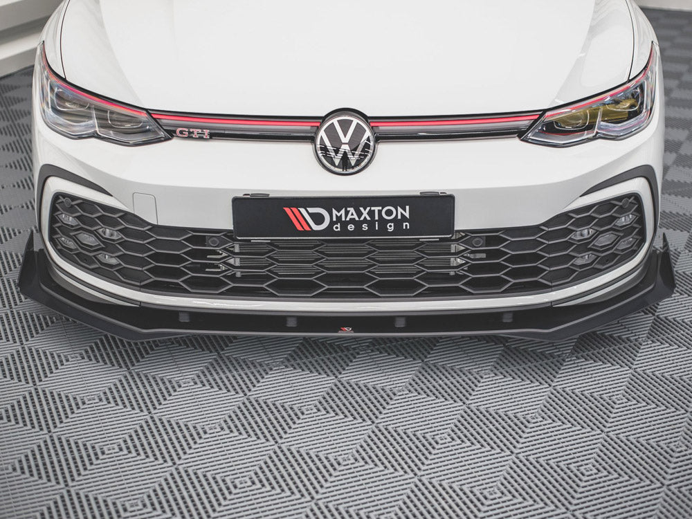 Street PRO Front Splitter + Flaps Volkswagen Golf GTI / GTE / R-Line Mk8