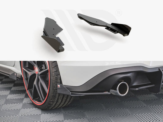 Street PRO Rear Side Splitters + Flaps Volkswagen Golf GTI / GTE Mk8