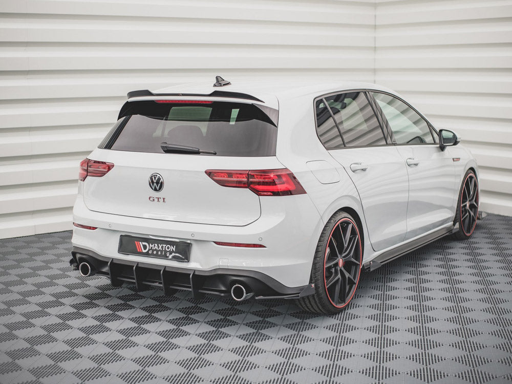 Street PRO Rear Side Splitters + Flaps Volkswagen Golf GTI / GTE Mk8