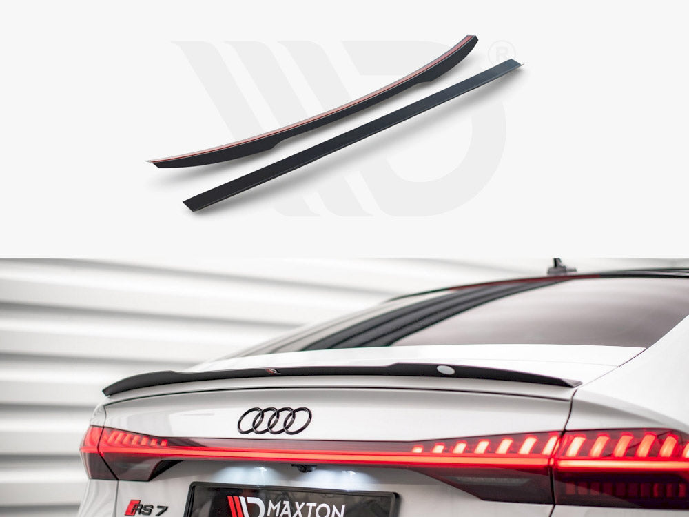 Spoiler CAP Audi A7 C8 / C8 S-Line / S7 C8 / RS7 C8