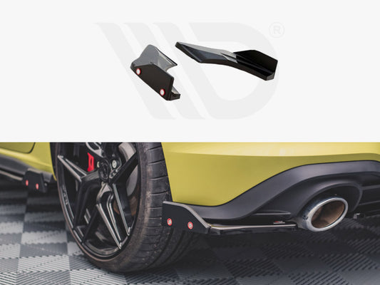 Rear Side Splitters V.1 + Flaps VW Golf 8 GTI Clubsport