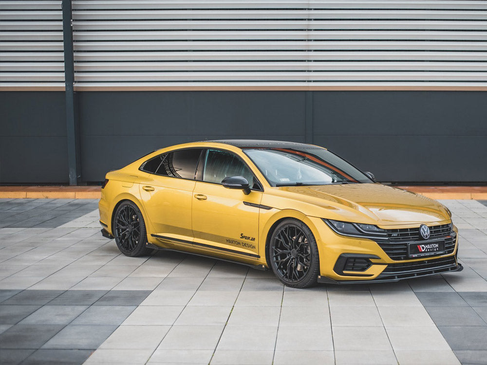 Street PRO Side Skirts Diffusers + Flaps VW Arteon R-Line