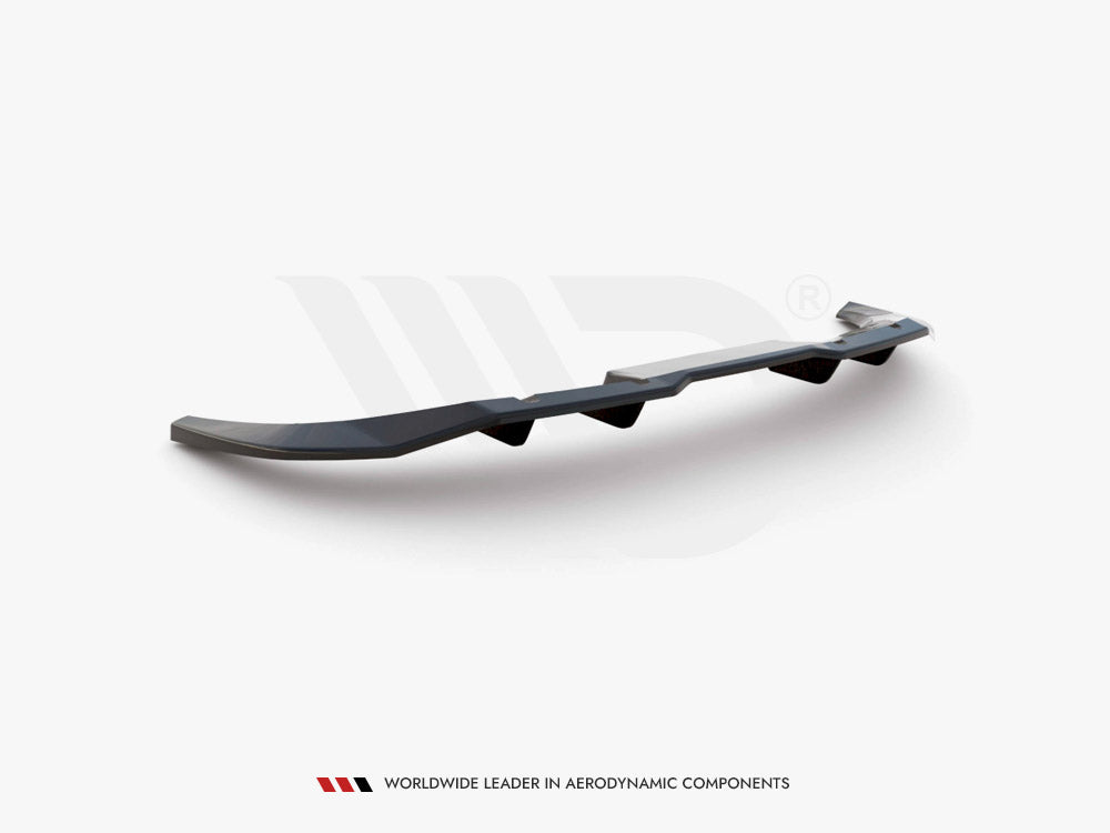 Central Rear Splitter (Vertical Bars) Audi Q3 Sportback S-Line