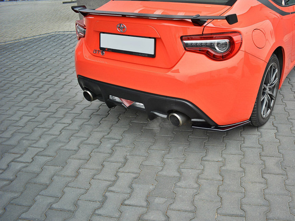 Rear Side Splitters V.1 Toyota GT86 Facelift