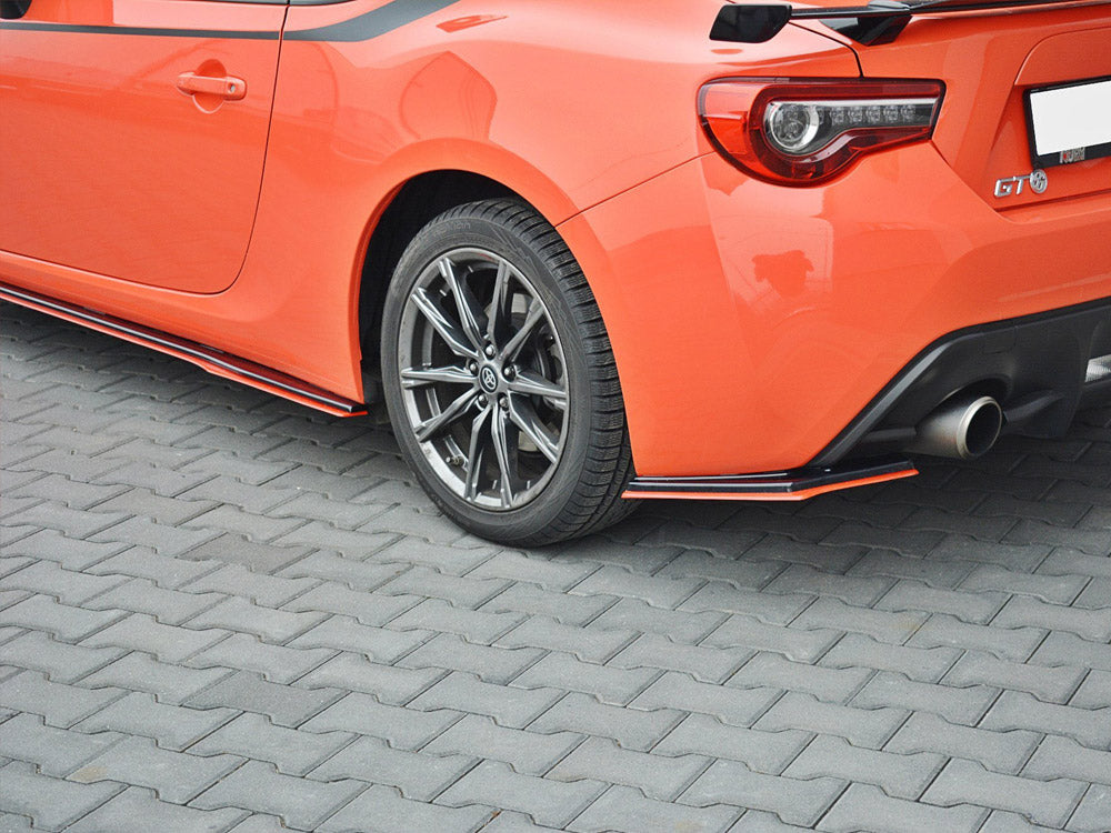 Rear Side Splitters V.2 Toyota GT86 Facelift