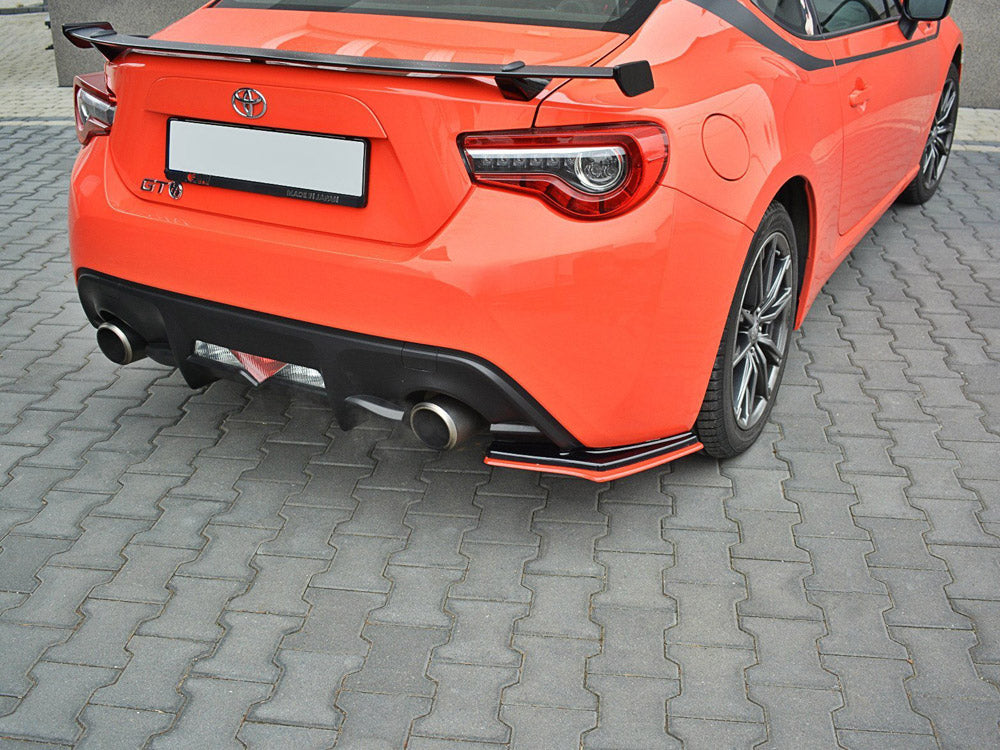 Rear Side Splitters V.2 Toyota GT86 Facelift