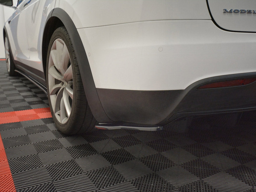 Rear Side Splitters V.2 Tesla Model X (2015-)