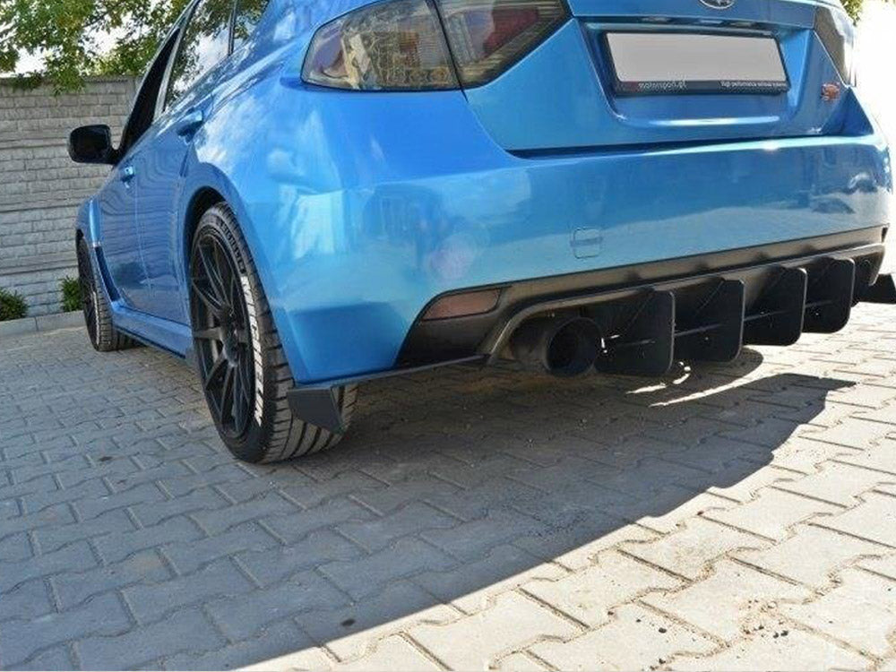 Racing Rear Side Splitters Subaru Impreza WRX STI 2009-2011