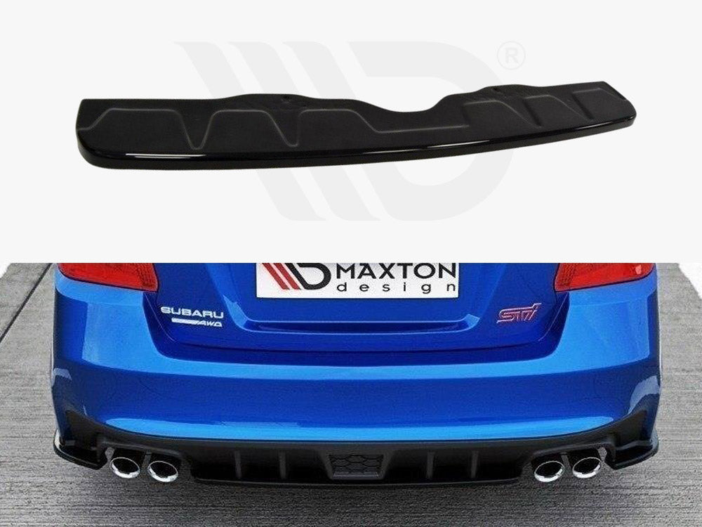 Central Rear Splitter Subaru WRX STI