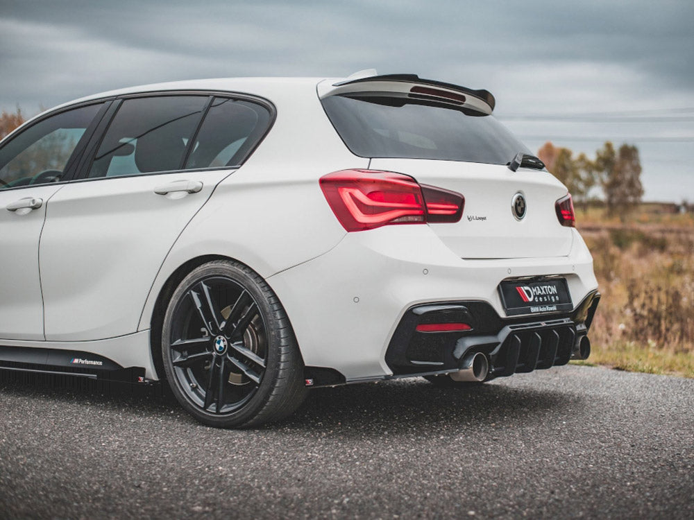 Street PRO Rear Side Splitters V.3 + Flaps BMW 1 F20 M140i