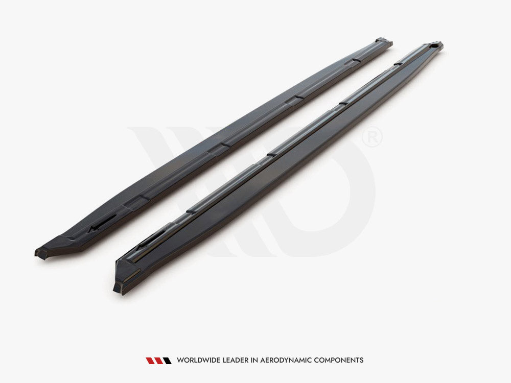 Side Skirts Diffusers Skoda Kodiaq Mk1 Sportline / RS (version with mudflaps)