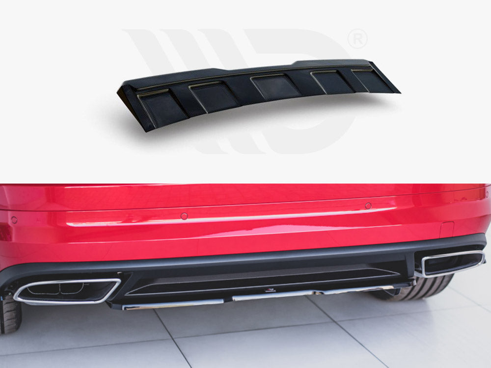 Central Rear Splitter Skoda Kodiaq RS