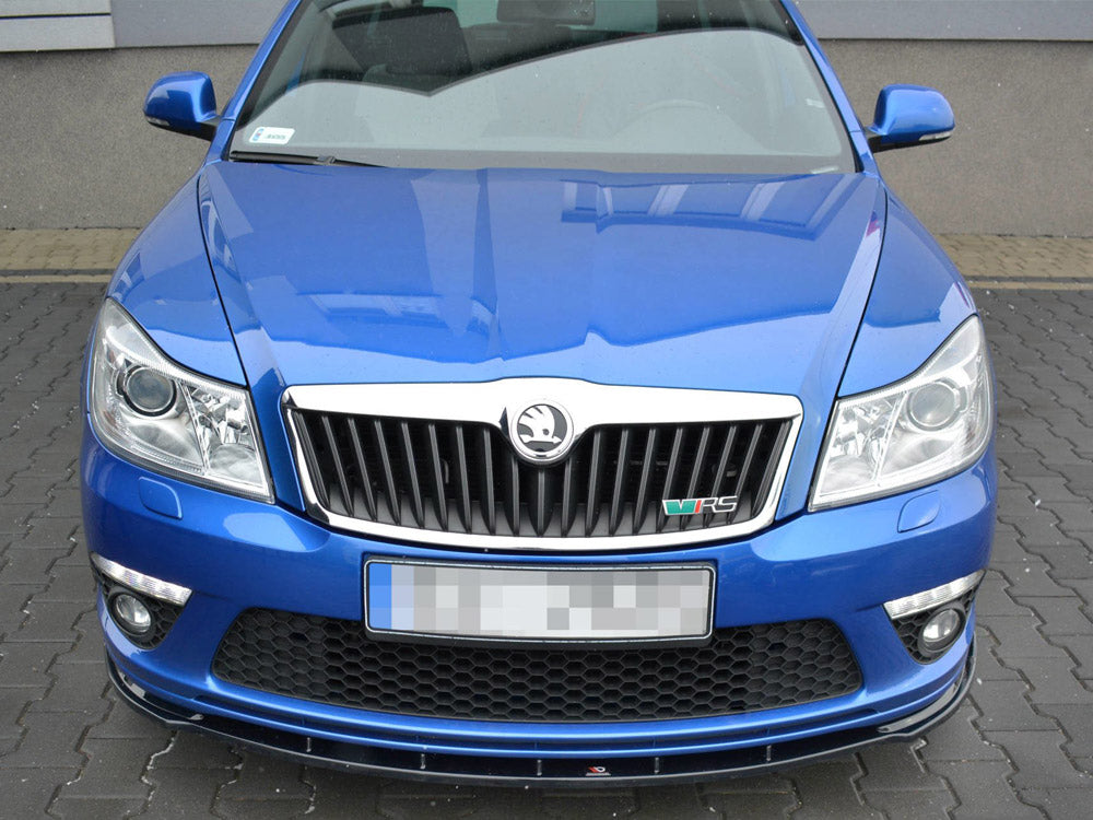 Front Splitter V.1 Skoda Octavia MK2 VRS Facelift (2008-2013)