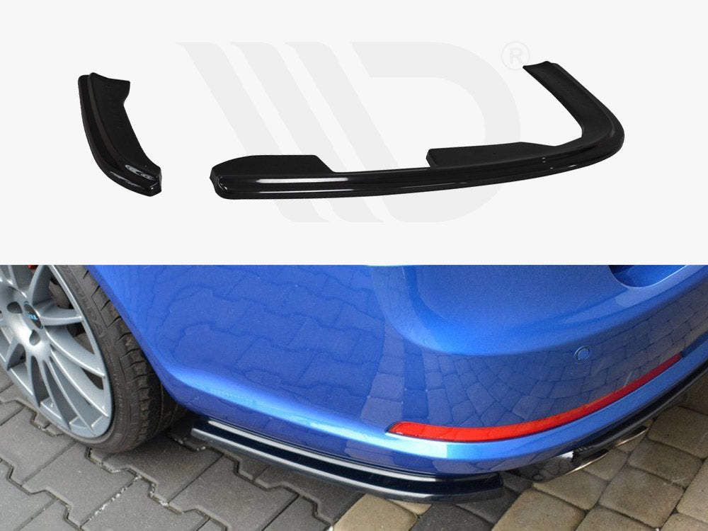 Rear Side Splitters Skoda Octavia Mk2 VRS Estate Facelift (2008-2013)