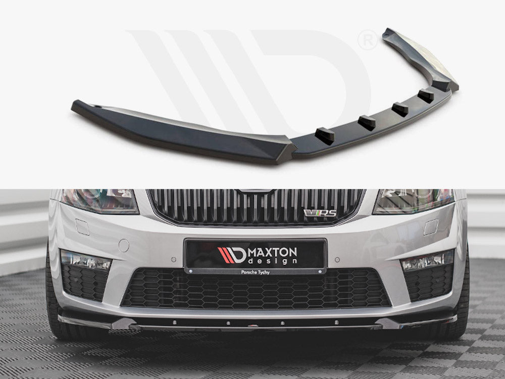 Front Splitter V.3 Skoda Octavia RS MK3 (2013-2016)