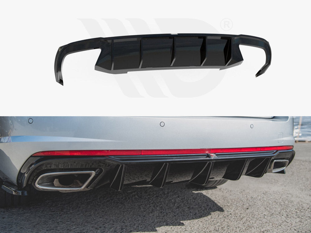 Rear Valance V.2 Skoda Octavia RS Mk3 / Mk3 FL Hatchback / Estate (Petrol)