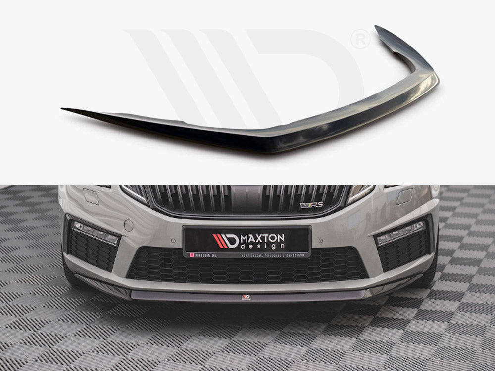 Front Splitter V.1 Skoda Octavia RS MK3 Facelift (2016-2019)