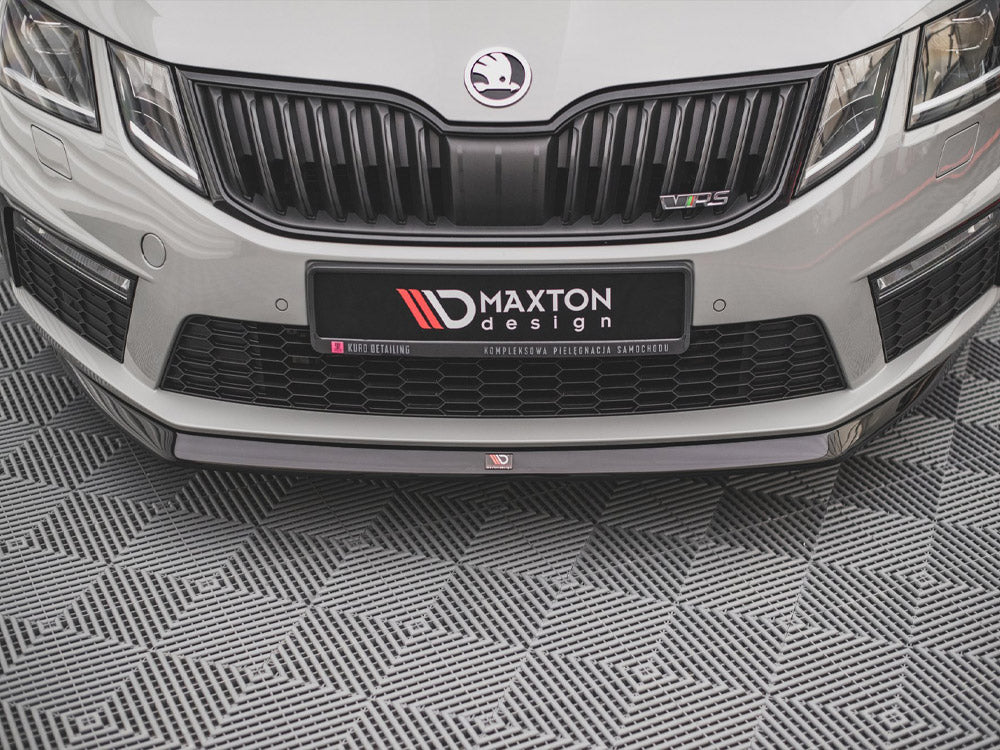 Front Splitter V.1 Skoda Octavia RS MK3 Facelift (2016-2019)