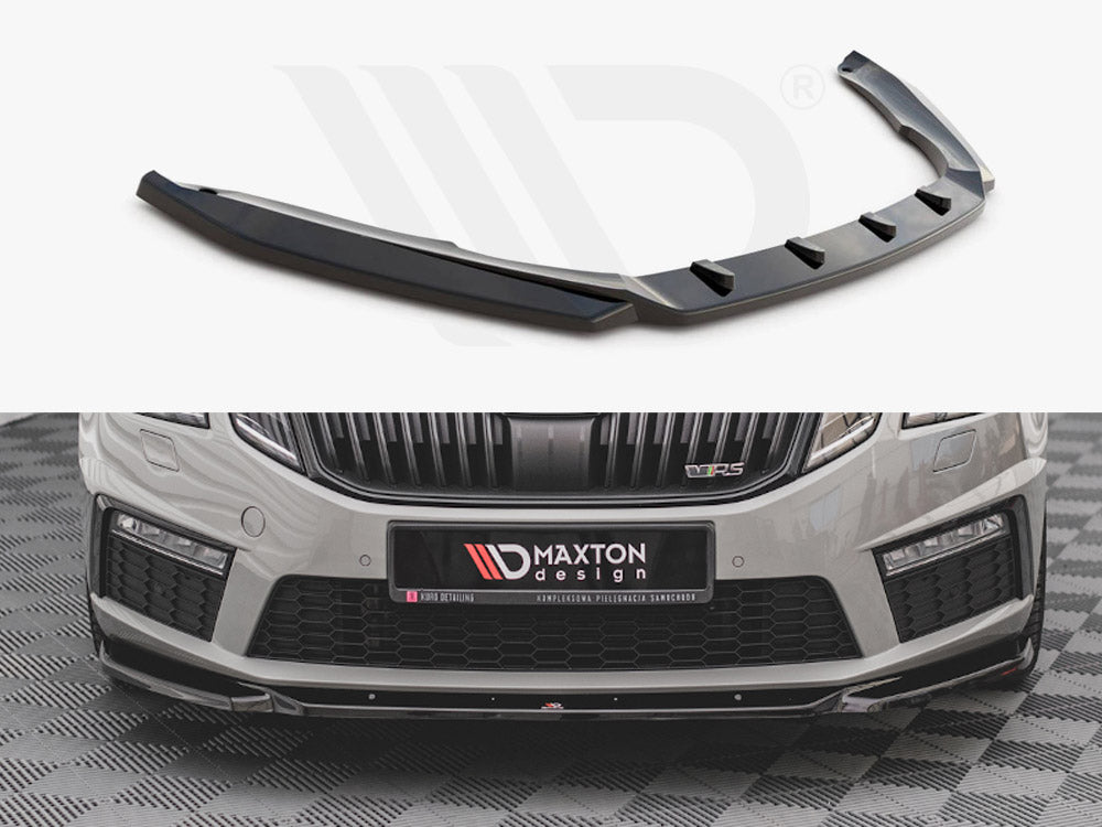 Front Splitter V.3 Skoda Octavia RS Mk3 Facelift (2016-2019)