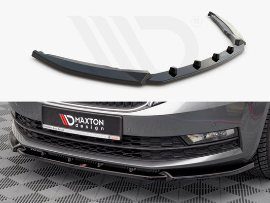 Front Splitter V.1 Skoda Octavia MK3 Facelift (2016-2020)