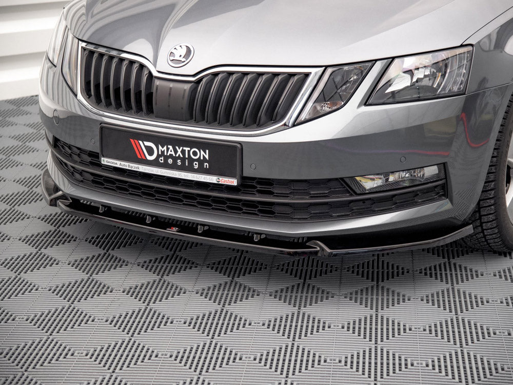 Front Splitter V.1 Skoda Octavia MK3 Facelift (2016-2020)