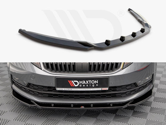 Front Splitter V.2 Skoda Octavia MK3 Facelift (2016-2020)