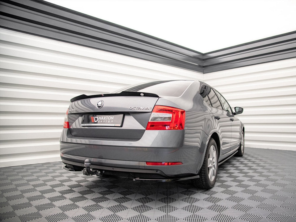 Rear Side Splitters Skoda Octavia MK3 Facelift (2016-2020)