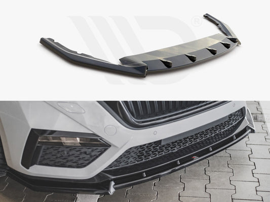 Front Splitter V.1 Skoda Octavia RS Mk4 (2020-)