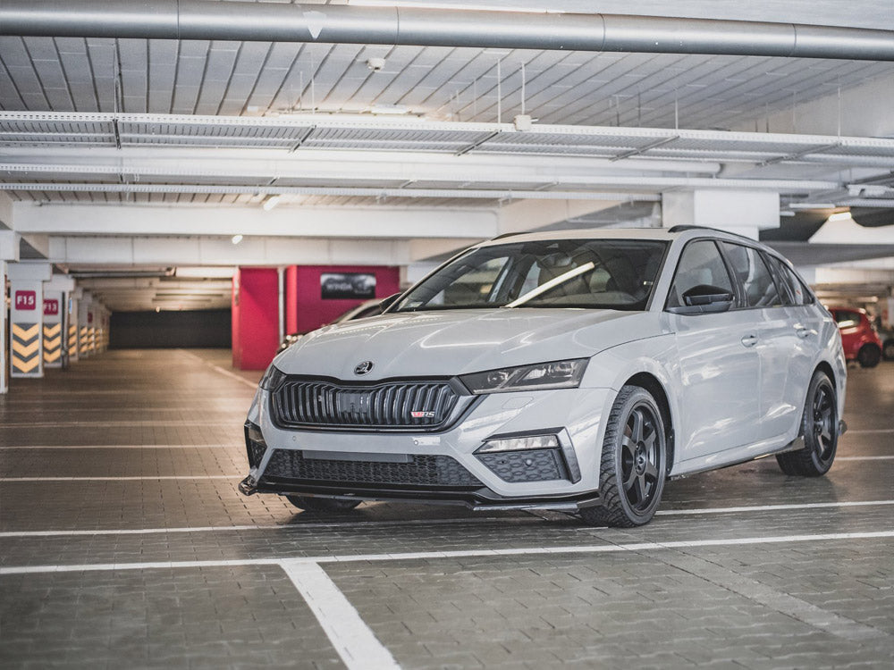 Front Splitter V4 Skoda Octavia RS MK4 (2020-)